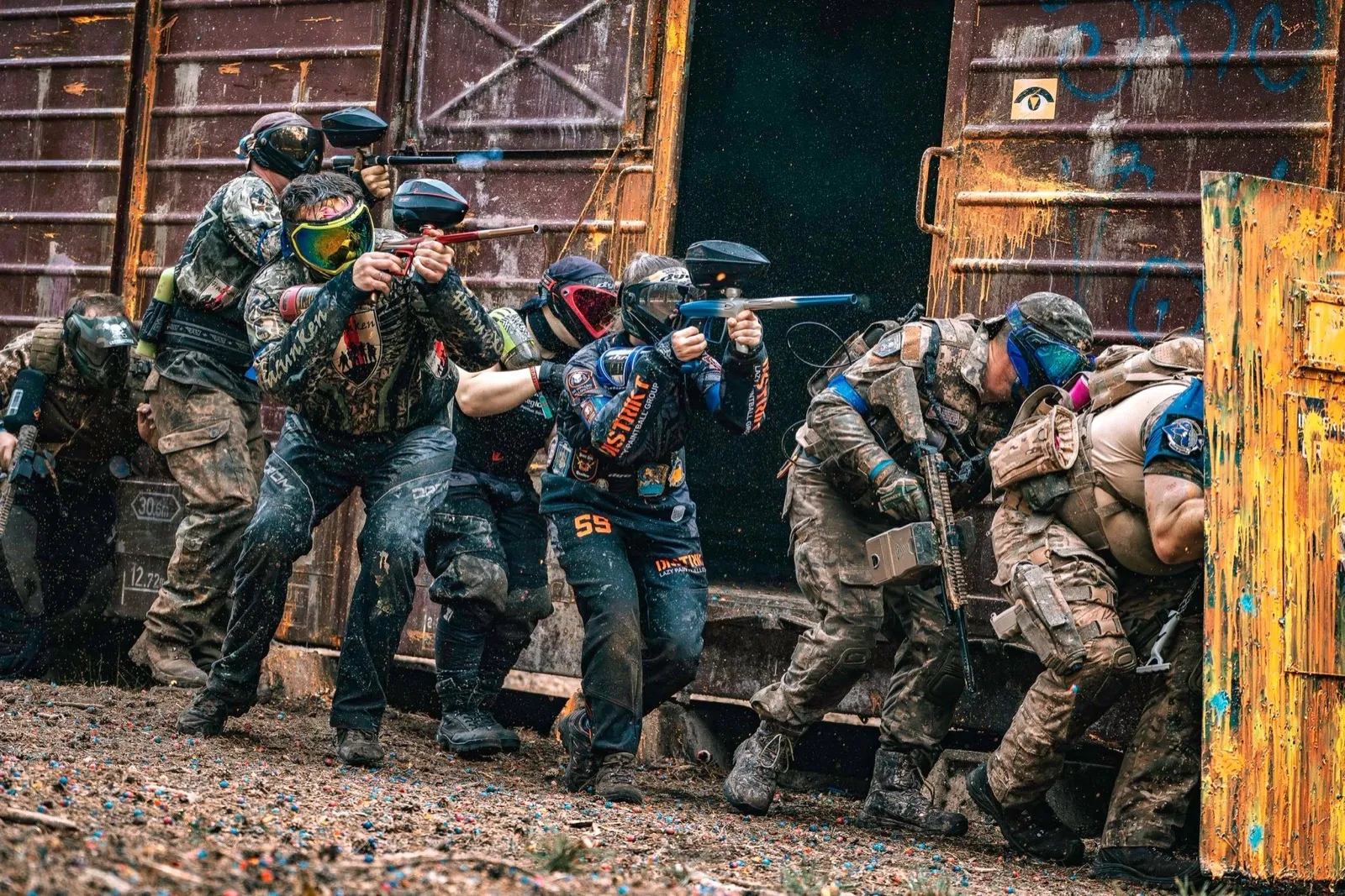 Scenario Big Game Spielfeld