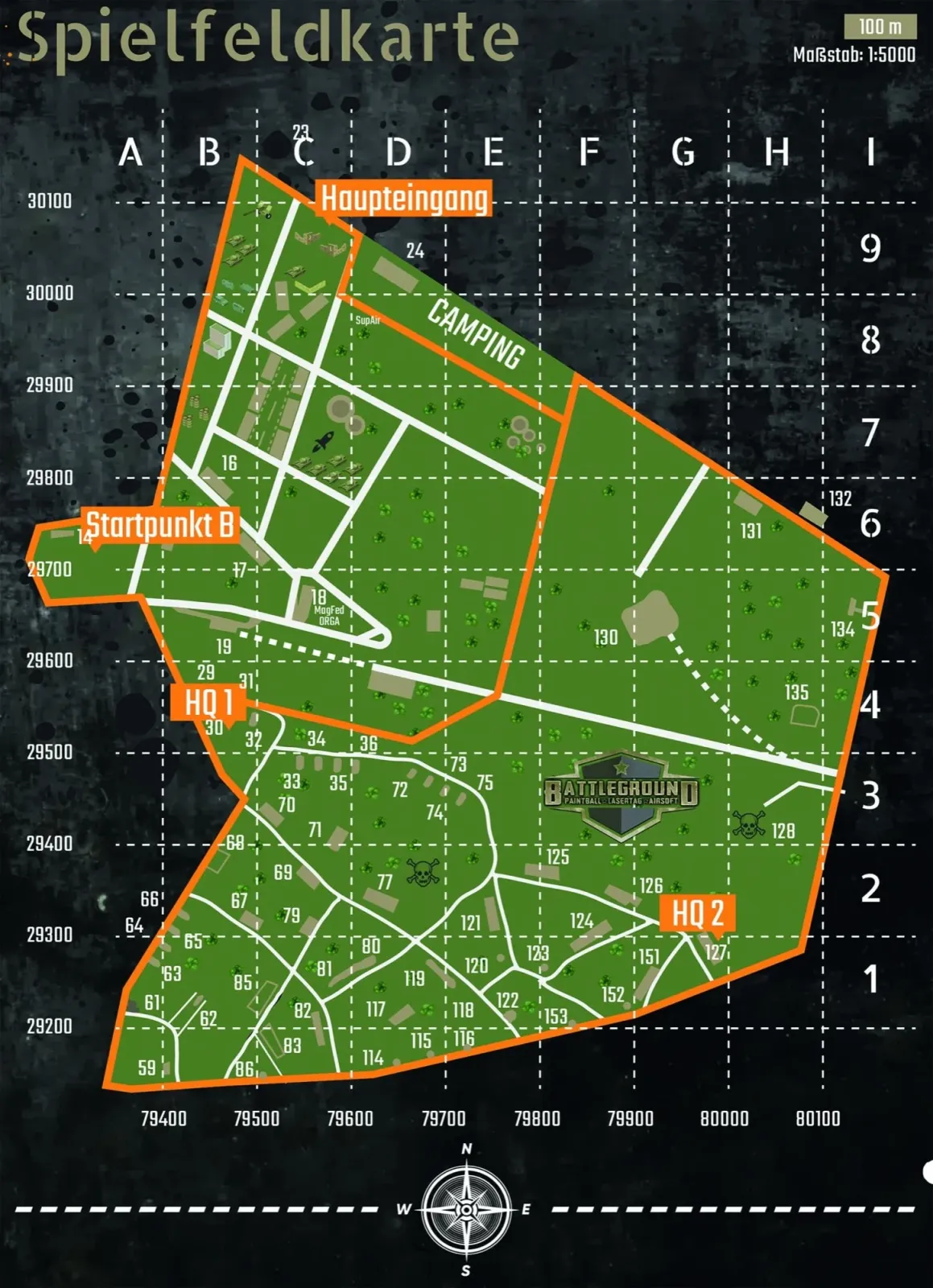 Spielfeldkarte Battleground